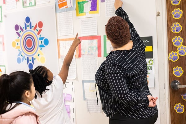 OnYourMark students