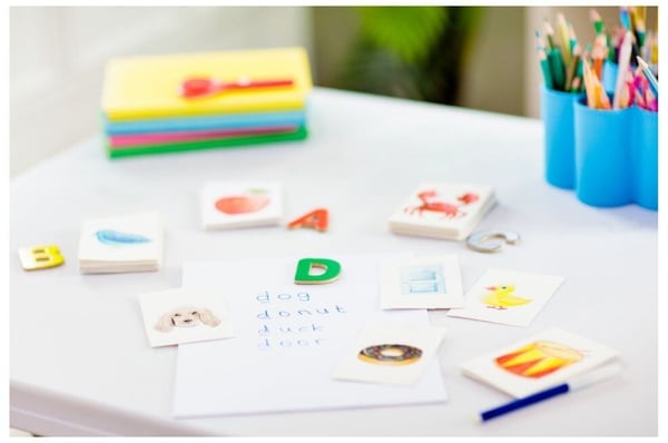 featured image: books and letters on a table