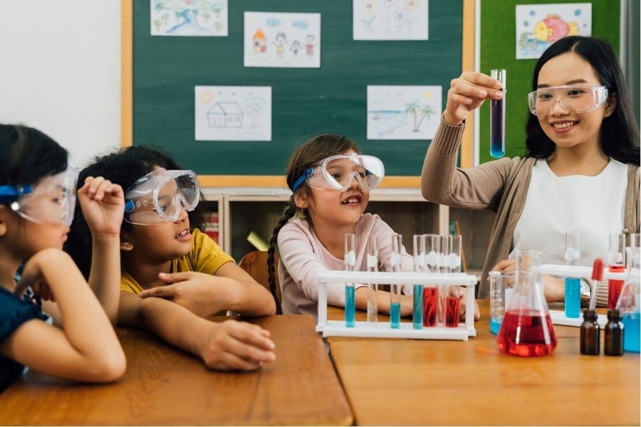 science lesson for elementary students