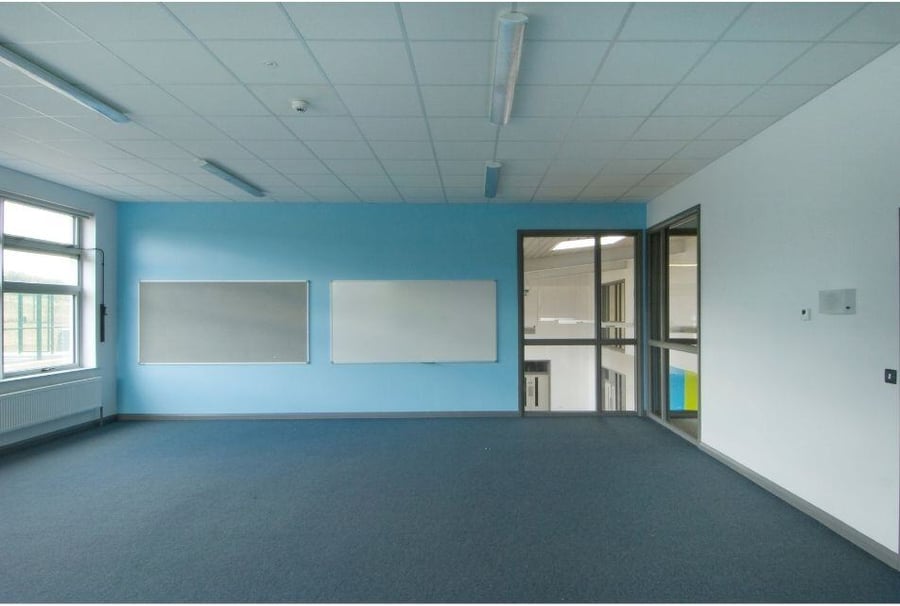 empty classroom